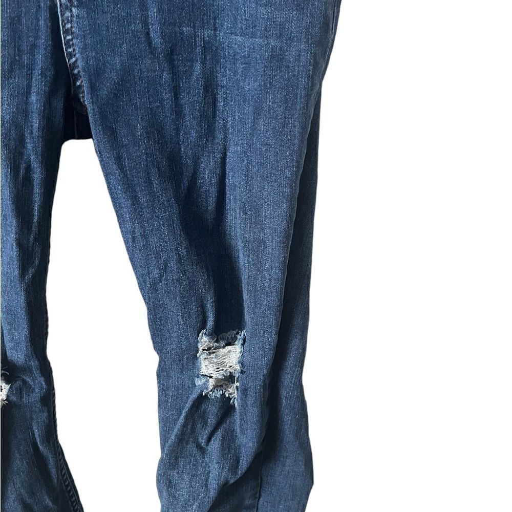 Free People Destroyed Reagan Button Front Jeans Size 26 - Picture 7 of 12
